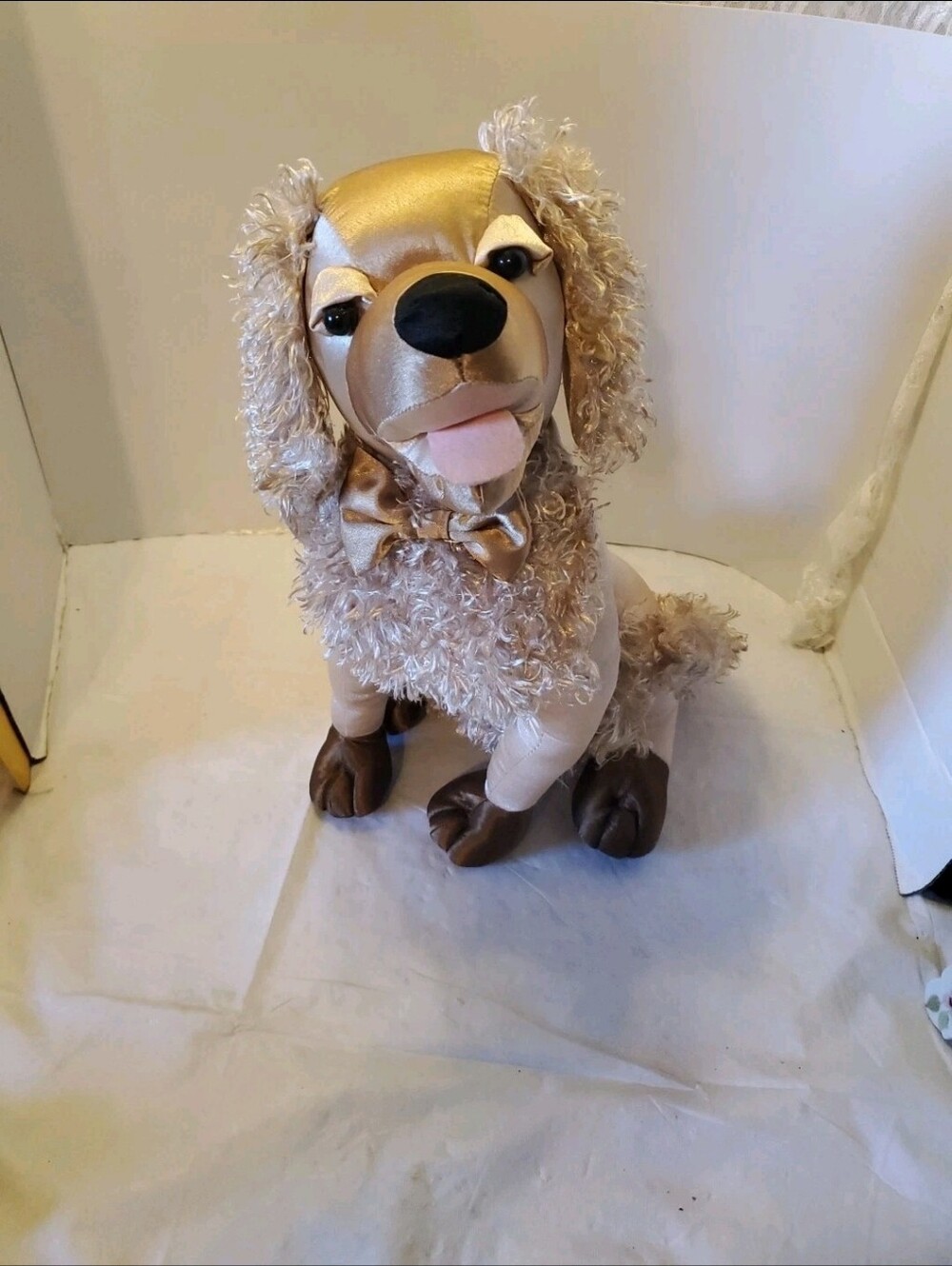 06 Fiesta Plush "Mr. Rich" Golden Retriever Plush 15" Rare With Original Tags
